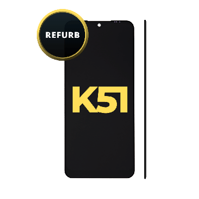 LCD and Digitizer Assembly for LG K51 / Q51 (without Frame) (Refurbished)