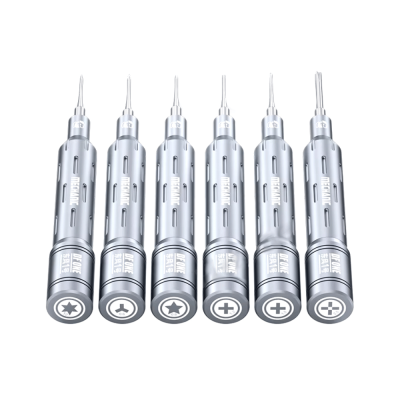 2D Magnetic Precision Screwdriver Set (Set of 6) (DF One) (Mechanic)