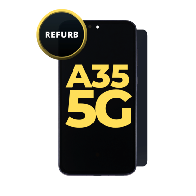OLED and Digitizer Assembly for Samsung Galaxy A35 5G (A356) Awesome Navy (with Frame) (Refurbished)