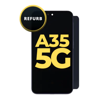OLED and Digitizer Assembly for Samsung Galaxy A35 5G (A356) Awesome Navy (with Frame) (Refurbished)