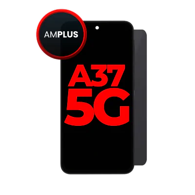 Awesome Charcoal OLED digitizer assembly with frame for Samsung Galaxy A37 5G A376