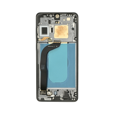 OLED and Digitizer Assembly for Samsung Galaxy S25 Edge 5G (with Frame) Titanium Jetblack (Refurbished)