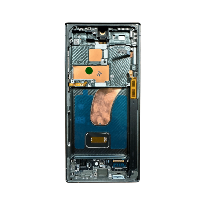 Oled and Digitizer Assembly for Samsung Galaxy S23 Ultra Green (with Frame) (Refurbished)