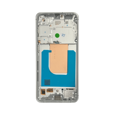 Oled and Digitizer Assembly for Samsung Galaxy S24 FE 5G Gray (with Frame) (Refurbished)