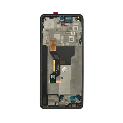 OLED and Digitizer Assembly for Motorola Moto G Stylus 5G (2025) (XT2517) Pantone Gibraltar Sea (with Frame) (Refurbished)