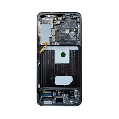 OLED and Digitizer Assembly for Samsung Galaxy S22 5G Phantom Black (With Frame) (Refurbished)