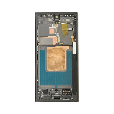 OLED and Digitizer Assembly for Samsung Galaxy S24 Ultra 5G Titanium Black (with Frame) (Refurbished)