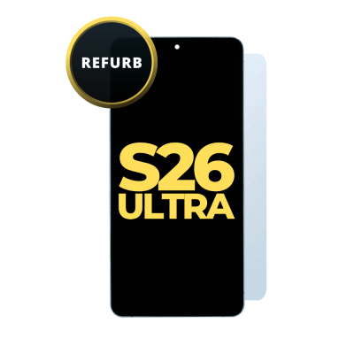 OLED and Digitizer Assembly for Samsung Galaxy S26 Ultra 5G (with Frame) Sky Blue (Refurbished)