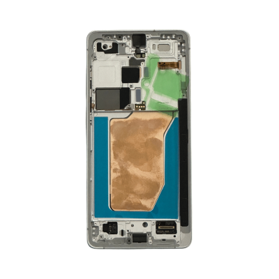 OLED and Digitizer Assembly for Samsung Galaxy S26 Ultra 5G (with Frame) White (Refurbished)