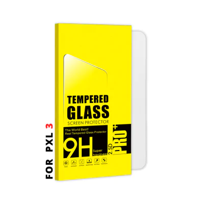 Packaged Tempered Glass for Google Pixel 3 (Clear)