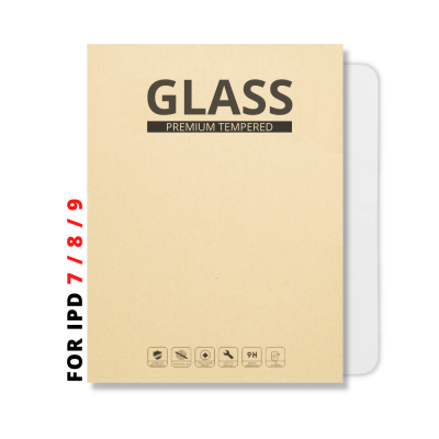 Packaged Tempered Glass for iPad 7 / iPad 8 / iPad 9 (Clear)