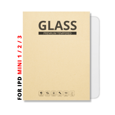 Packaged Tempered Glass for iPad Mini 1 / iPad Mini 2 / iPad Mini 3 (Clear)