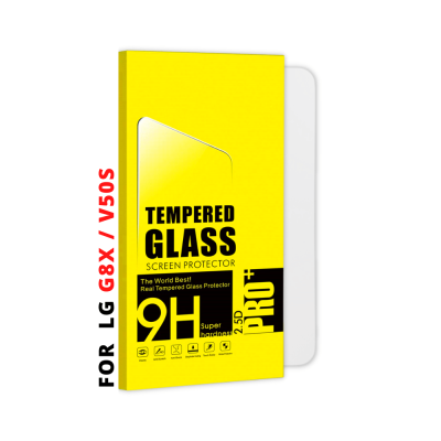 Packaged Tempered Glass for LG G8X ThinQ (Clear)