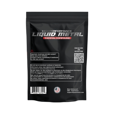Liquid Metal Thermal Paste (1.5 grams) (Polartronix)