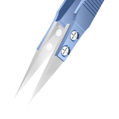 Precision Titanium Alloy Ceramic Tweezers (Straight) (RT-11E) (Relife)
