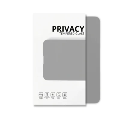 Packaged Tempered Glass for iPhone 16 Pro / 17 / 17 Pro (Privacy)