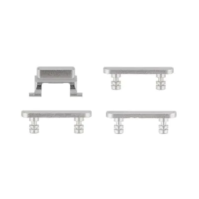 Button Set for iPhone 7 Silver