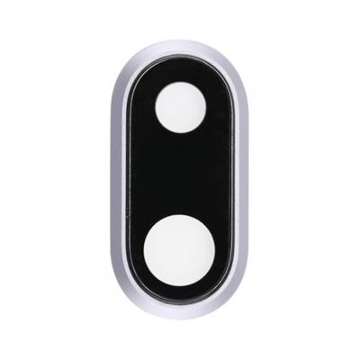 Camera Lens With Bracket for iPhone 8 Plus Silver