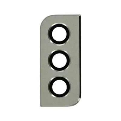 Rear Camera Glass with Bracket (Glass Included) for Samsung Galaxy S21 Silver