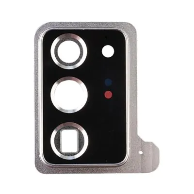Rear Camera Lens with Bracket (Glass Included) for Samsung Galaxy Note 20 Ultra 5G Mystic White