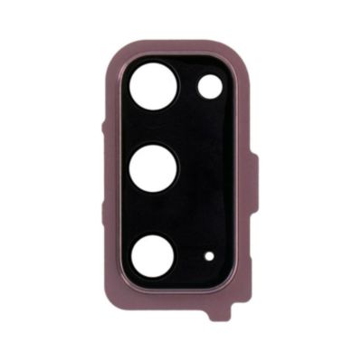 Rear Camera Lens with Bracket (Glass Included) for Samsung Galaxy S20 Cloud Pink