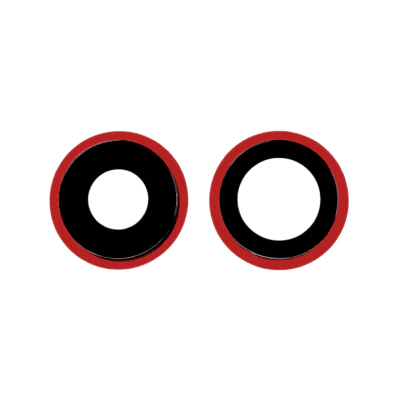 Rear Camera Lens with Bracket for iPhone 11 Red