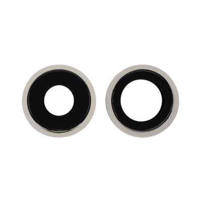 Rear Camera Lens with Bracket for iPhone 11 White