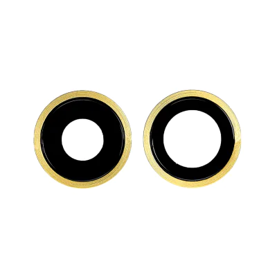 Rear Camera Lens with Bracket for iPhone 11 Yellow
