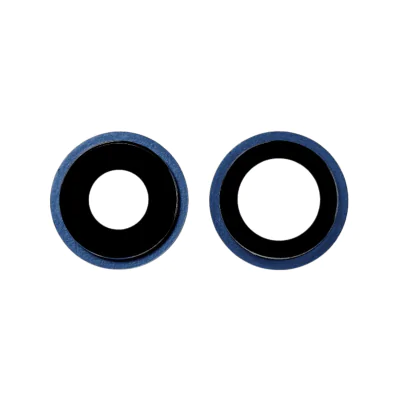 Rear Camera Lens with Bracket for iPhone 12 / 12 Mini Blue