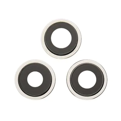 Rear Camera Lens with Bracket for iPhone 12 Pro Max Silver