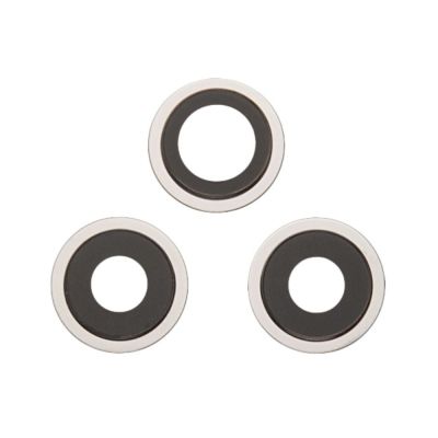 Rear Camera Lens with Bracket for iPhone 12 Pro Silver