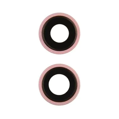 Rear Camera Lens with Bracket for iPhone 13 / 13 Mini Pink