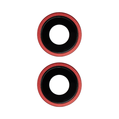 Rear Camera Lens with Bracket for iPhone 14 / 14 Plus Red