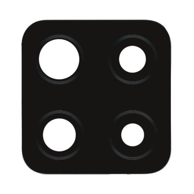 Rear Camera Lens without Bracket for Samsung Galaxy A42 5G (A426) Black