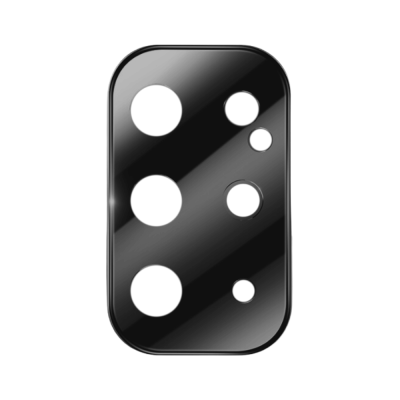 Rear Camera Packaged Tempered Glass for Samsung Galaxy S20 Plus (Black)