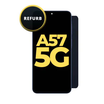 Awesome Navy refurbished OLED digitizer assembly with frame for Samsung Galaxy A57 5G A576