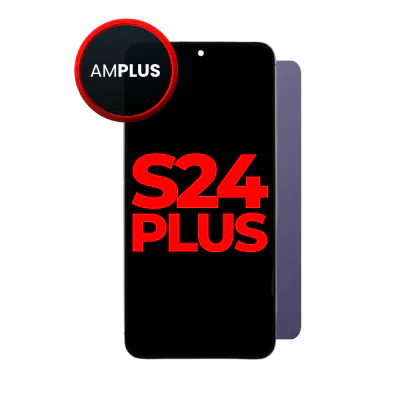 OLED and Digitizer Assembly for Samsung Galaxy S24 Plus 5G Cobalt Violet (with Frame) (Aftermarket Plus / 120hz)