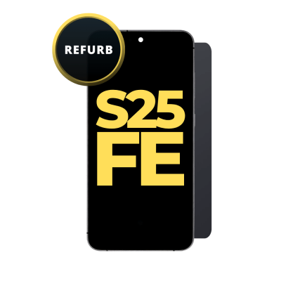 OLED and Digitizer Assembly for Samsung Galaxy S25 FE (with Frame) Jetblack / Navy (Refurbished)