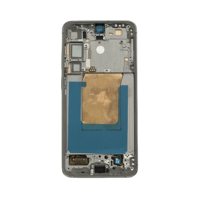 OLED and Digitizer Assembly for Samsung Galaxy S25 Plus 5G (with Frame) Silver Shadow (Aftermarket Plus / 120hz)