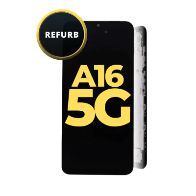 OLED and Digitizer Assembly for Samsung Galaxy A16 5G (A166) (2024) (with Frame) (Refurbished) (US Version)