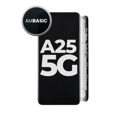 LCD and Digitizer Assembly for Samsung Galaxy A25 5G (A256) (with Frame) (Aftermarket)