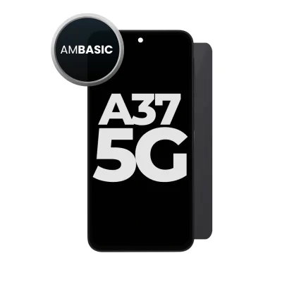 LCD and Digitizer Assembly for Samsung Galaxy A37 5G (A376) (2026) (with Frame) Awesome Charcoal (Aftermarket)