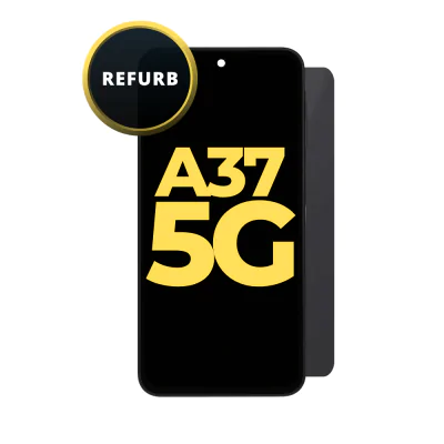 OLED and Digitizer Assembly for Samsung Galaxy A37 5G (A376) (2026) (with Frame) Awesome Charcoal (Refurbished)