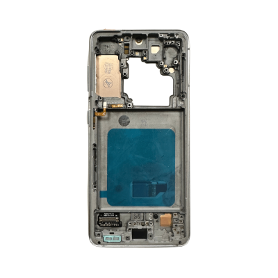 OLED and Digitizer Assembly for Samsung Galaxy S21 5G Phantom White (With Frame) (Aftermarket)