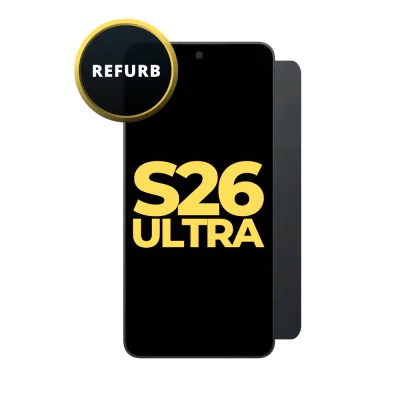 OLED and Digitizer Assembly for Samsung Galaxy S26 Ultra 5G (with Frame) Black (Refurbished)