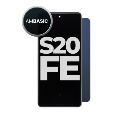 LCD and Digitizer Assembly for Samsung Galaxy S20 FE 5G Cloud Navy (With Frame) (Aftermarket)