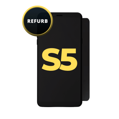 LCD and Digitizer Assembly for LG Stylo 5 Aurora Black (with Frame) (Refurbished)