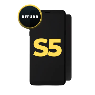 LCD and Digitizer Assembly for LG Stylo 5 Aurora Black (with Frame) (Refurbished)
