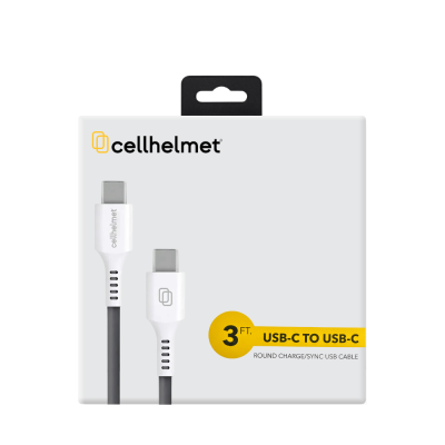 Cellhelmet® USB-C® to USB-C® Cable (3ft)