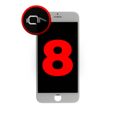 LCD and Digitizer Assembly for iPhone 8 / iPhone SE (2020 / 2022) (iQ7) White (Breakage Coverage)